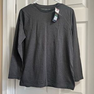 New TOMMY HILFIGER T-Shirt Kids Long Sleeve Sz LG ( 18/20)